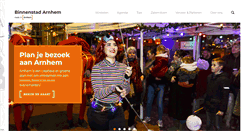 Desktop Screenshot of binnenstadarnhem.nl
